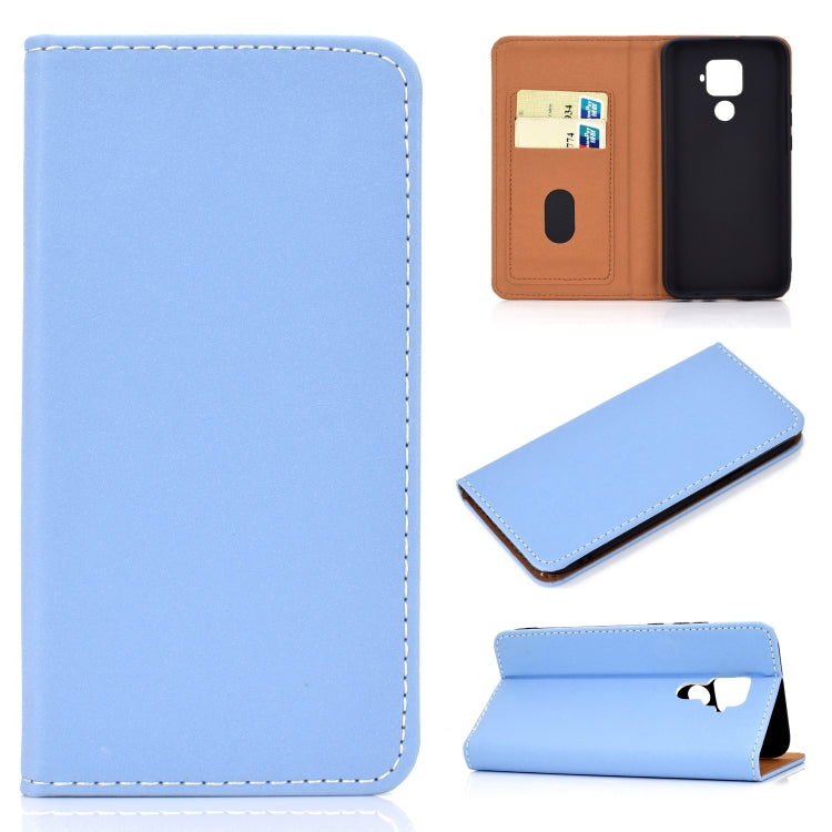 Solid Color Magnetic Horizontal Flip Leather Case with Card Slot & Holder, For Xiaomi Redmi Note 8, For Xiaomi Mi CC9, For Xiaomi Mi CC9e, For Huawei Mate 30, For Huawei Mate 30 Lite, For Galaxy A10, For Galaxy A10s, For Galaxy A30, For Galaxy A40�����...
