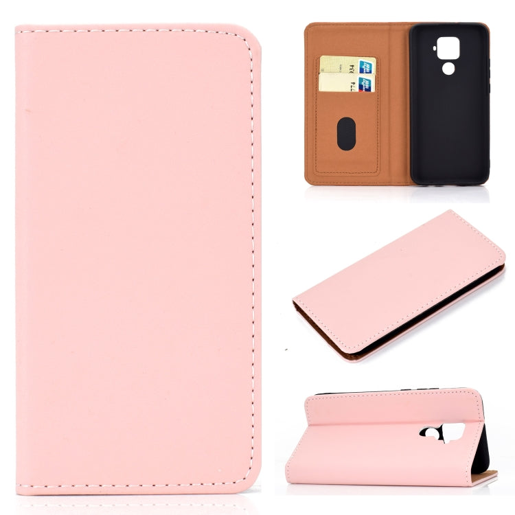 Solid Color Magnetic Horizontal Flip Leather Case with Card Slot & Holder, For Xiaomi Redmi Note 8, For Xiaomi Mi CC9, For Xiaomi Mi CC9e, For Huawei Mate 30, For Huawei Mate 30 Lite, For Galaxy A10, For Galaxy A10s, For Galaxy A30, For Galaxy A40�����...