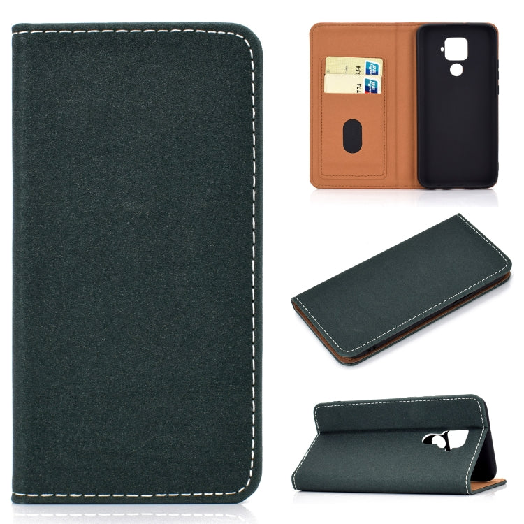 Solid Color Magnetic Horizontal Flip Leather Case with Card Slot & Holder, For Xiaomi Redmi Note 8, For Xiaomi Mi CC9, For Xiaomi Mi CC9e, For Huawei Mate 30, For Huawei Mate 30 Lite, For Galaxy A10, For Galaxy A10s, For Galaxy A30, For Galaxy A40�����...