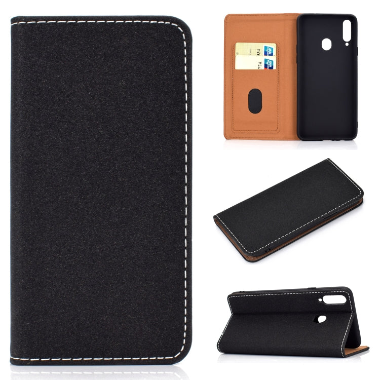 Solid Color Magnetic Horizontal Flip Leather Case with Card Slot & Holder, For Xiaomi Redmi Note 8, For Xiaomi Mi CC9, For Xiaomi Mi CC9e, For Huawei Mate 30, For Huawei Mate 30 Lite, For Galaxy A10, For Galaxy A10s, For Galaxy A30, For Galaxy A40�����...