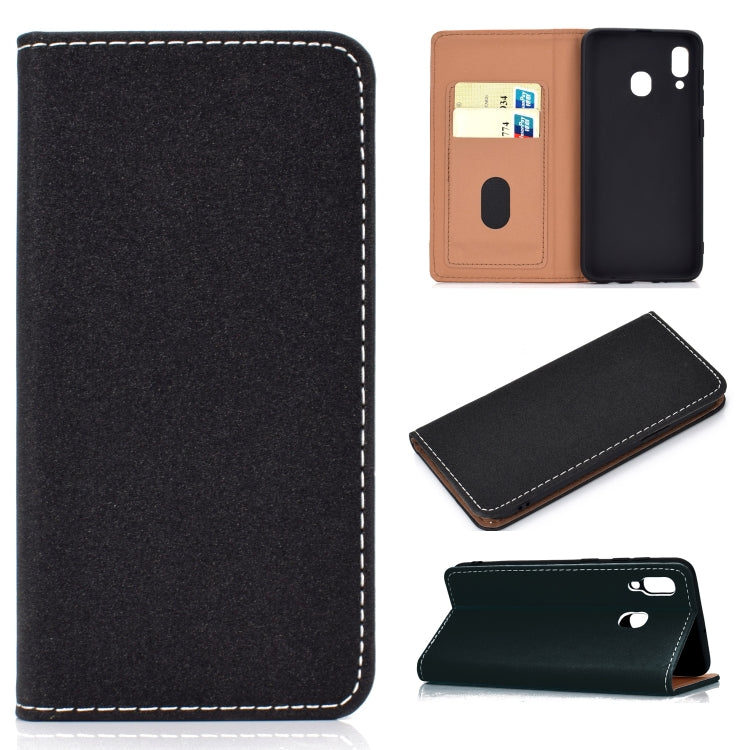 Solid Color Magnetic Horizontal Flip Leather Case with Card Slot & Holder, For Xiaomi Redmi Note 8, For Xiaomi Mi CC9, For Xiaomi Mi CC9e, For Huawei Mate 30, For Huawei Mate 30 Lite, For Galaxy A10, For Galaxy A10s, For Galaxy A30, For Galaxy A40�����...