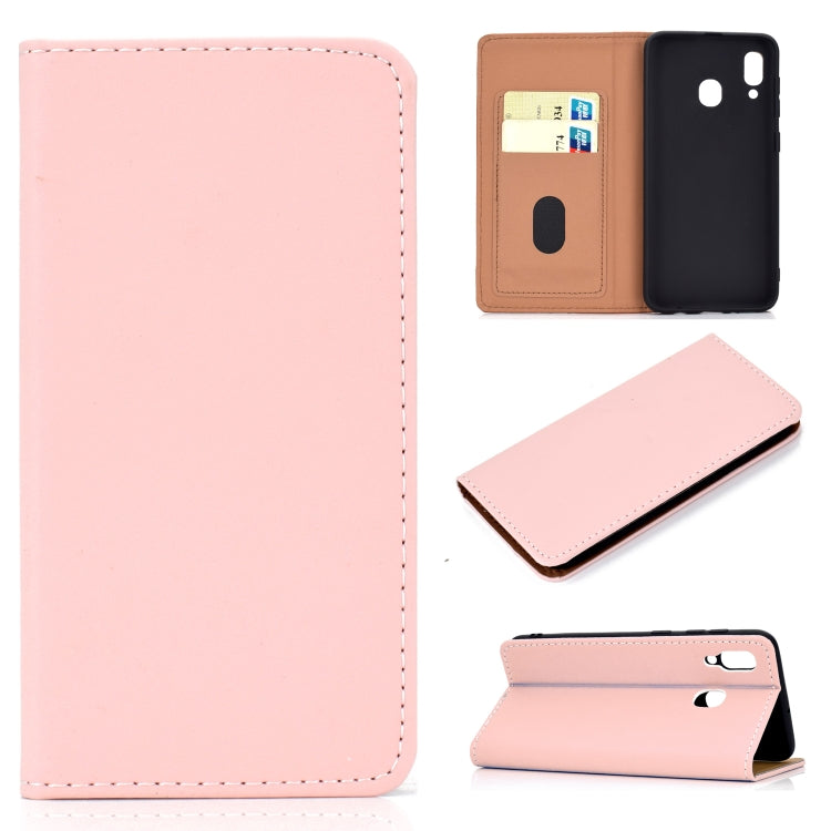 Solid Color Magnetic Horizontal Flip Leather Case with Card Slot & Holder, For Xiaomi Redmi Note 8, For Xiaomi Mi CC9, For Xiaomi Mi CC9e, For Huawei Mate 30, For Huawei Mate 30 Lite, For Galaxy A10, For Galaxy A10s, For Galaxy A30, For Galaxy A40�����...