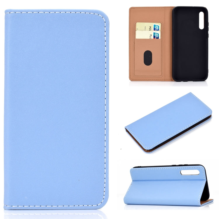 Solid Color Magnetic Horizontal Flip Leather Case with Card Slot & Holder, For Xiaomi Redmi Note 8, For Xiaomi Mi CC9, For Xiaomi Mi CC9e, For Huawei Mate 30, For Huawei Mate 30 Lite, For Galaxy A10, For Galaxy A10s, For Galaxy A30, For Galaxy A40�����...