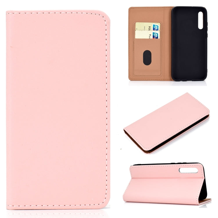 Solid Color Magnetic Horizontal Flip Leather Case with Card Slot & Holder, For Xiaomi Redmi Note 8, For Xiaomi Mi CC9, For Xiaomi Mi CC9e, For Huawei Mate 30, For Huawei Mate 30 Lite, For Galaxy A10, For Galaxy A10s, For Galaxy A30, For Galaxy A40�����...