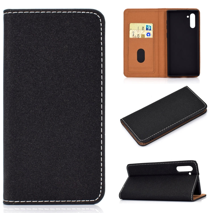 Solid Color Magnetic Horizontal Flip Leather Case with Card Slot & Holder, For Xiaomi Redmi Note 8, For Xiaomi Mi CC9, For Xiaomi Mi CC9e, For Huawei Mate 30, For Huawei Mate 30 Lite, For Galaxy A10, For Galaxy A10s, For Galaxy A30, For Galaxy A40�����...
