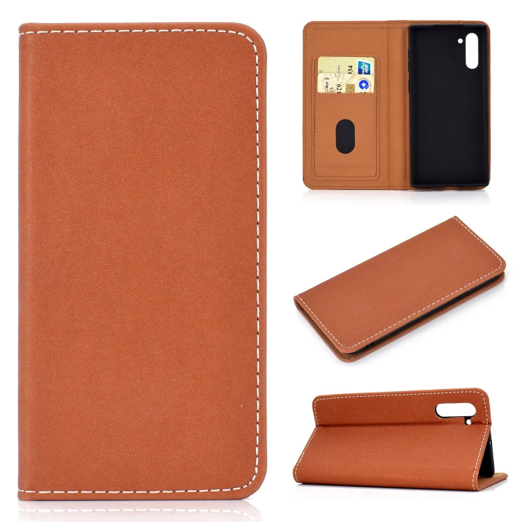 Solid Color Magnetic Horizontal Flip Leather Case with Card Slot & Holder, For Xiaomi Redmi Note 8, For Xiaomi Mi CC9, For Xiaomi Mi CC9e, For Huawei Mate 30, For Huawei Mate 30 Lite, For Galaxy A10, For Galaxy A10s, For Galaxy A30, For Galaxy A40�����...
