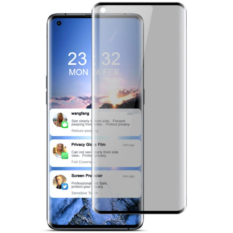 For OPPO Find X3 / Find X3 Pro IMAK 3D Curved Privacy Anti-glare Tempered Glass Film