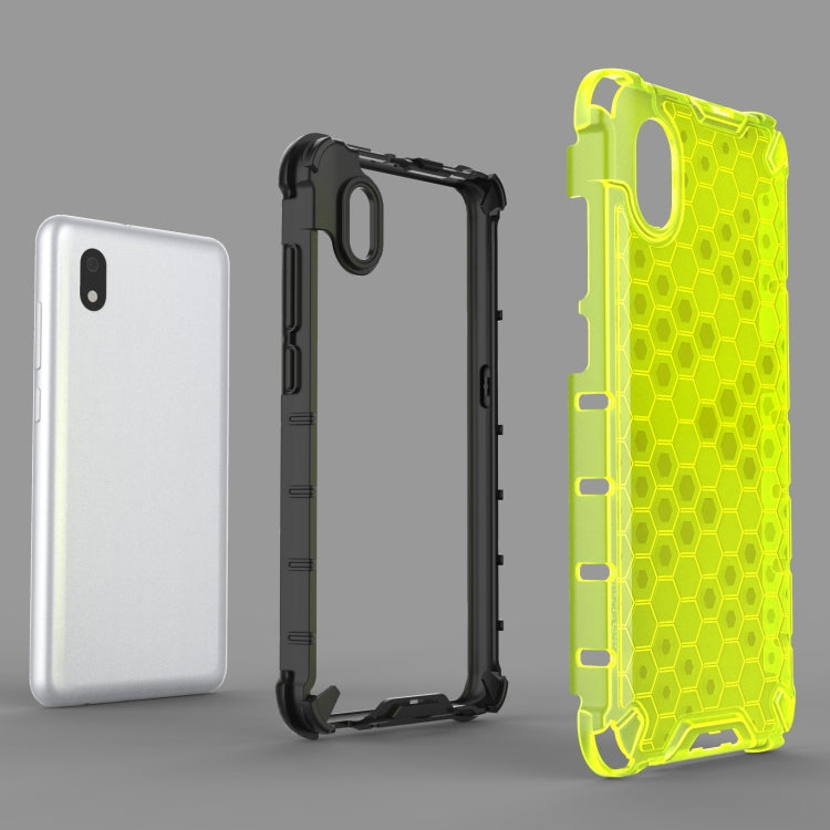 Shockproof Honeycomb PC + TPU Case, For Alcatel 1B (2020), For Alcatel 1S (2020), For Alcatel 1V (2020), For vivo S9e, For Samsung Galaxy S21 FE, For OPPO A74 4G, For OPPO Realme V13 5G, For OPPO Realme X7 Pro Ultra