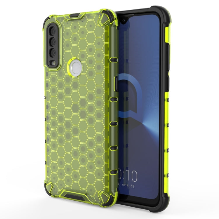 Shockproof Honeycomb PC + TPU Case, For Alcatel 1B (2020), For Alcatel 1S (2020), For Alcatel 1V (2020), For vivo S9e, For Samsung Galaxy S21 FE, For OPPO A74 4G, For OPPO Realme V13 5G, For OPPO Realme X7 Pro Ultra