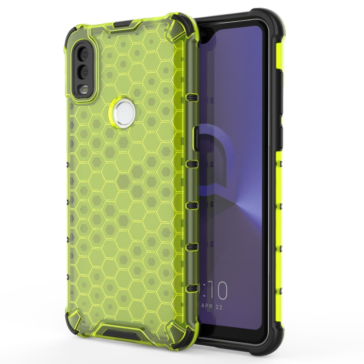 Shockproof Honeycomb PC + TPU Case, For Alcatel 1B (2020), For Alcatel 1S (2020), For Alcatel 1V (2020), For vivo S9e, For Samsung Galaxy S21 FE, For OPPO A74 4G, For OPPO Realme V13 5G, For OPPO Realme X7 Pro Ultra
