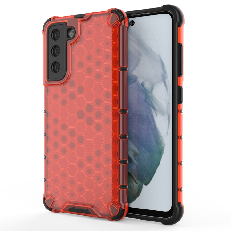 Shockproof Honeycomb PC + TPU Case, For Alcatel 1B (2020), For Alcatel 1S (2020), For Alcatel 1V (2020), For vivo S9e, For Samsung Galaxy S21 FE, For OPPO A74 4G, For OPPO Realme V13 5G, For OPPO Realme X7 Pro Ultra