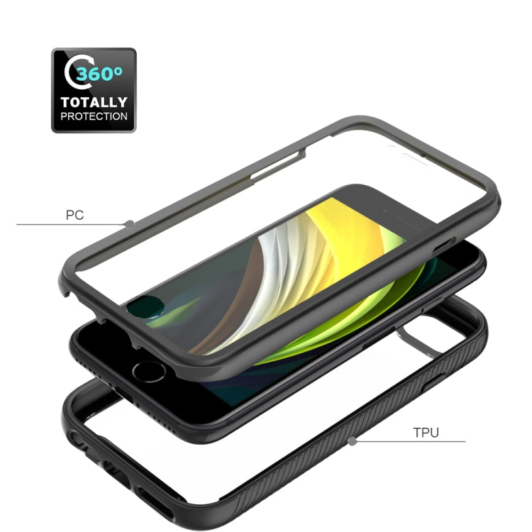 Starry Sky Solid Color Series Shockproof PC + TPU Case with PET Film
