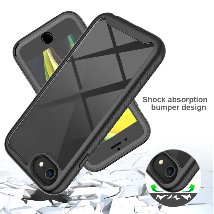 Starry Sky Solid Color Series Shockproof PC + TPU Case with PET Film