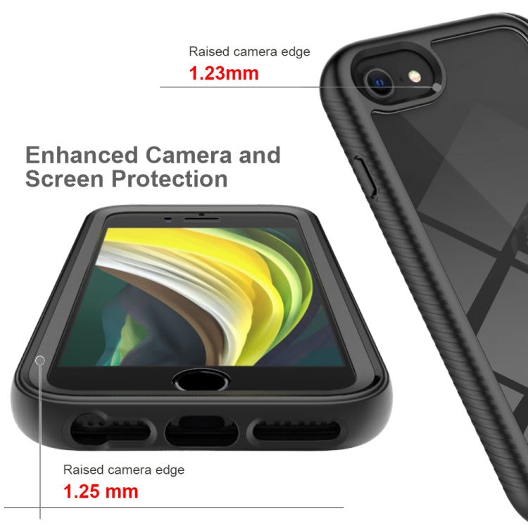 Starry Sky Solid Color Series Shockproof PC + TPU Case with PET Film