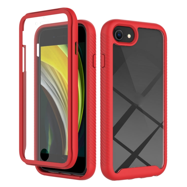 Starry Sky Solid Color Series Shockproof PC + TPU Case with PET Film