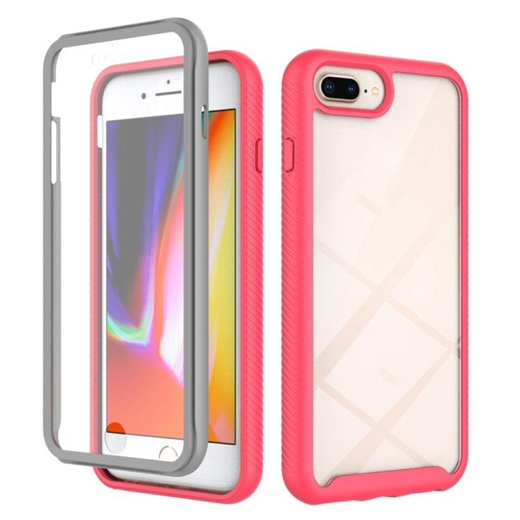 Starry Sky Solid Color Series Shockproof PC + TPU Case with PET Film