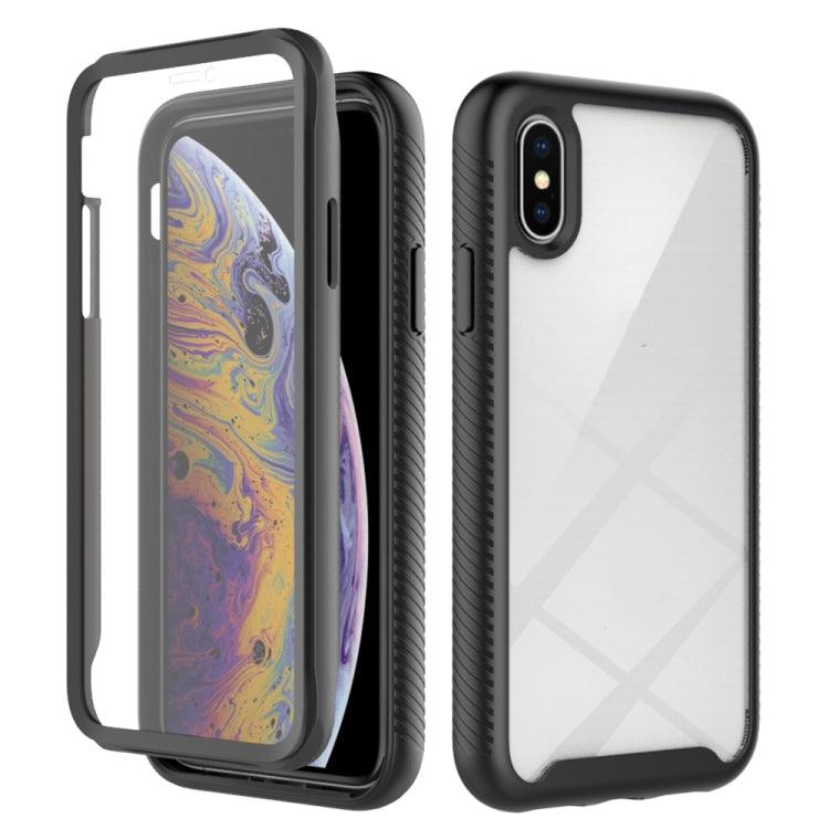 Starry Sky Solid Color Series Shockproof PC + TPU Case with PET Film