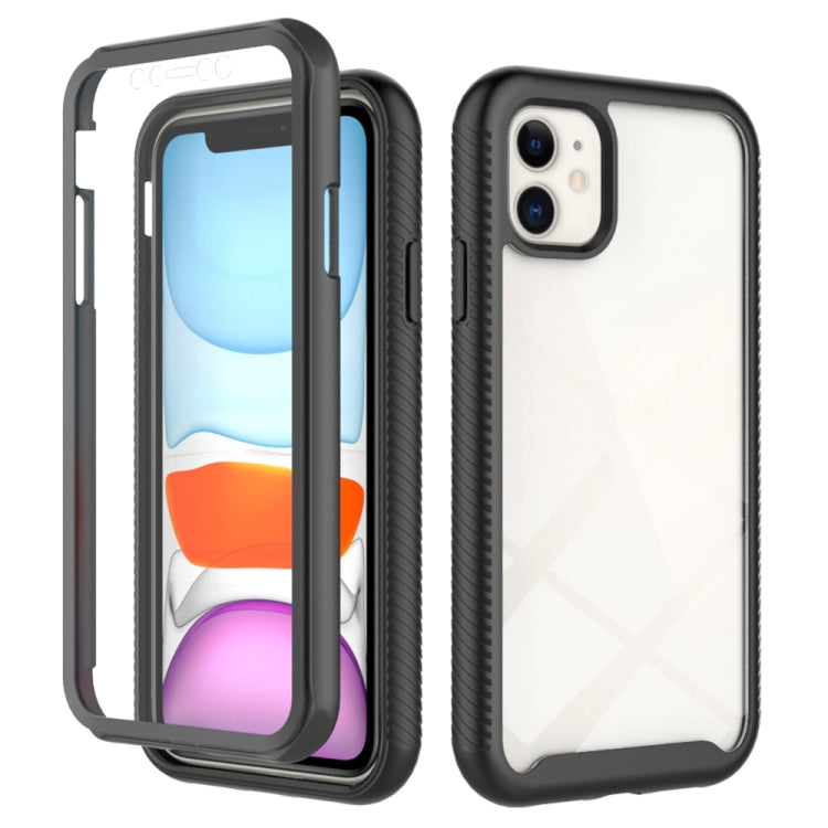 Starry Sky Solid Color Series Shockproof PC + TPU Case with PET Film