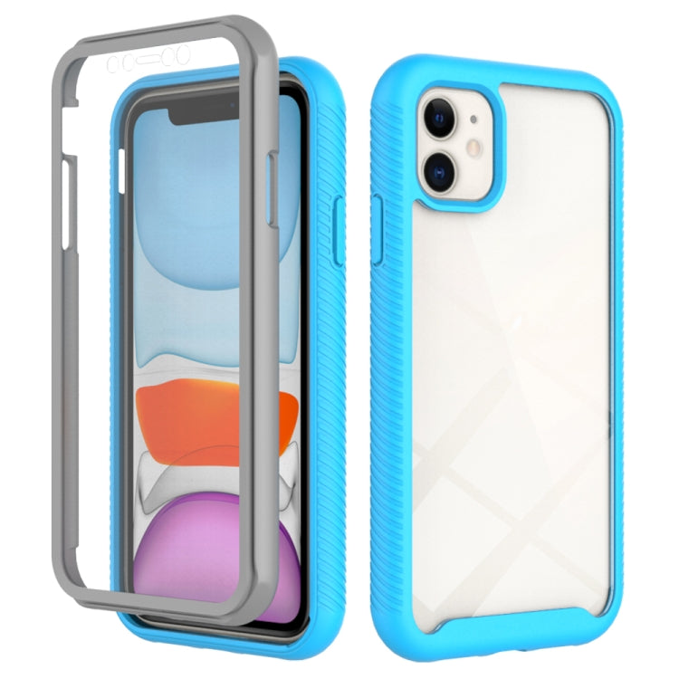Starry Sky Solid Color Series Shockproof PC + TPU Case with PET Film