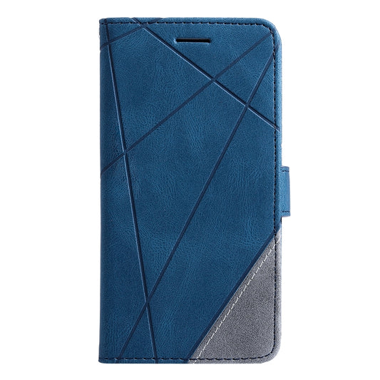 Skin Feel Splicing Horizontal Flip Leather Case with Holder & Card Slots & Wallet & Photo Frame