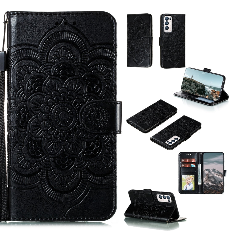 Mandala Embossing Pattern Horizontal Flip PU Leather Case with Holder & Card Slots & Walle & Lanyard, For Motorola Moto G Power (2021), For Nokia 1.4, For OPPO Reno5 5G / Find X3 Lite, For OPPO Reno5 Pro+ / Find X3 Neo, For OPPO Find X3 / Find X3 Pro��...