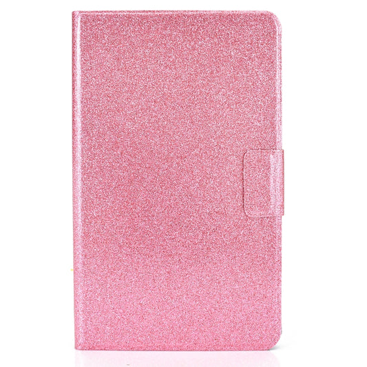 Glitter Horizontal Flip Leather Case with Holder & Card Slots