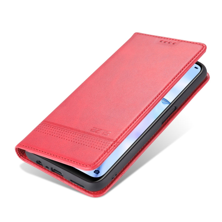 AZNS Magnetic Calf Texture Horizontal Flip Leather Case with Card Slots & Holder & Wallet, For OPPO A54 4G, For OPPO A94 5G, For OPPO A95 5G, For Xiaomi Mi 11 Lite