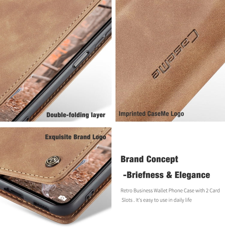 CaseMe 013 Multifunctional Horizontal Flip Leather Case, with Card Slot & Holder & Wallet