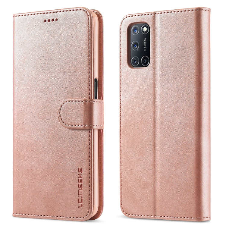 LC.IMEEKE Calf Texture Horizontal Flip Leather Case, with Holder & Card Slots & Wallet, For OPPO Realme C15 / C12 / C25, For OPPO F19 / A74 4G