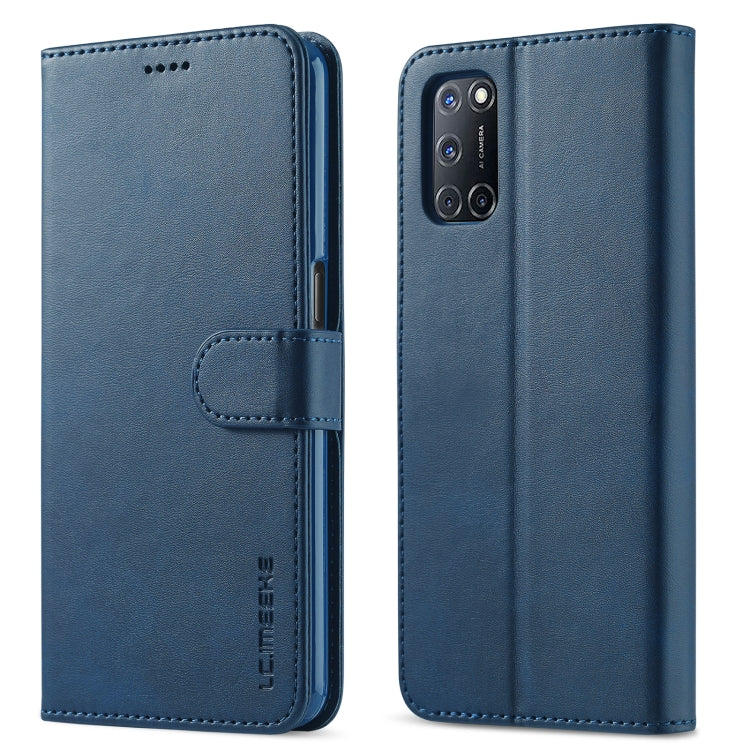 LC.IMEEKE Calf Texture Horizontal Flip Leather Case, with Holder & Card Slots & Wallet, For OPPO Realme C15 / C12 / C25, For OPPO F19 / A74 4G