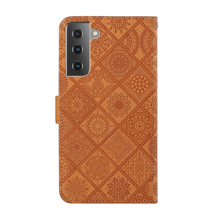 Ethnic Style Embossed Pattern Horizontal Flip Leather Case with Holder & Card Slots & Wallet & Lanyard, For Samsung Galaxy S21 FE, For Samsung Galaxy A52 5G / 4G, For Samsung Galaxy A72 5G / 4G, For Samsung Galaxy A22  4G, For Samsung Galaxy A22  5G���...