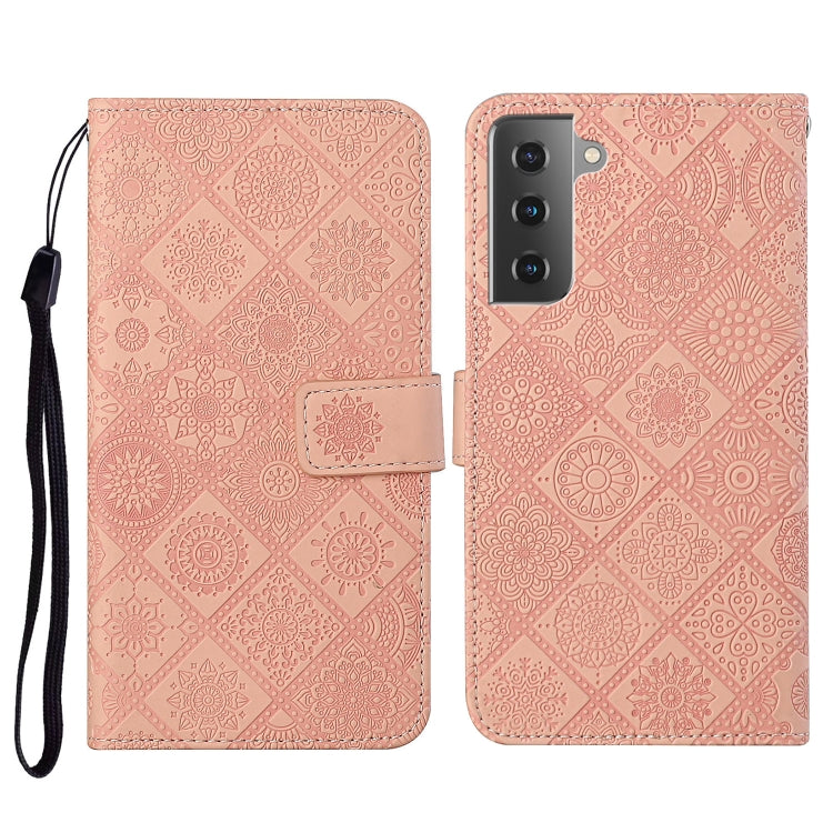 Ethnic Style Embossed Pattern Horizontal Flip Leather Case with Holder & Card Slots & Wallet & Lanyard, For Samsung Galaxy S21 FE, For Samsung Galaxy A52 5G / 4G, For Samsung Galaxy A72 5G / 4G, For Samsung Galaxy A22  4G, For Samsung Galaxy A22  5G���...