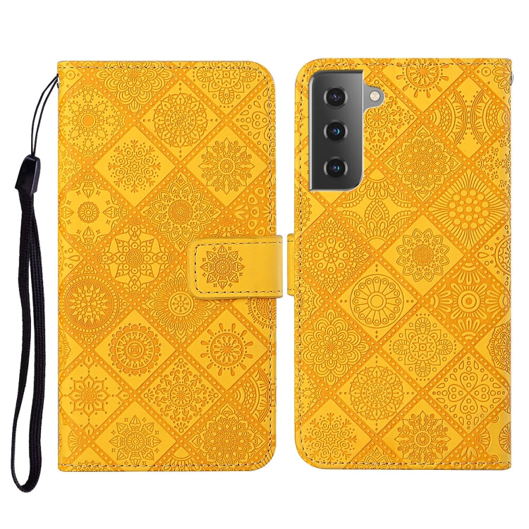 Ethnic Style Embossed Pattern Horizontal Flip Leather Case with Holder & Card Slots & Wallet & Lanyard, For Samsung Galaxy S21 FE, For Samsung Galaxy A52 5G / 4G, For Samsung Galaxy A72 5G / 4G, For Samsung Galaxy A22  4G, For Samsung Galaxy A22  5G���...