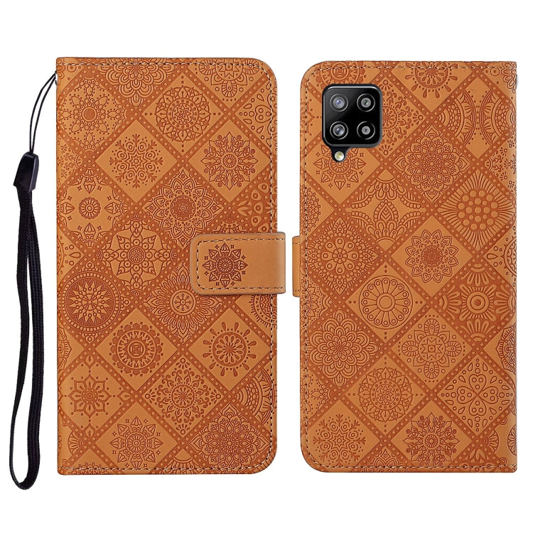 Ethnic Style Embossed Pattern Horizontal Flip Leather Case with Holder & Card Slots & Wallet & Lanyard, For Samsung Galaxy S21 FE, For Samsung Galaxy A52 5G / 4G, For Samsung Galaxy A72 5G / 4G, For Samsung Galaxy A22  4G, For Samsung Galaxy A22  5G���...