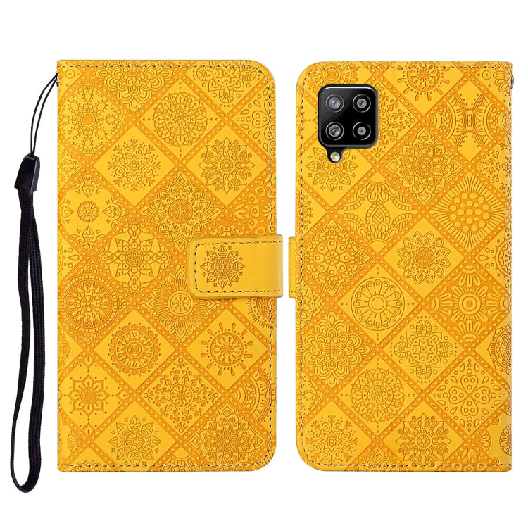 Ethnic Style Embossed Pattern Horizontal Flip Leather Case with Holder & Card Slots & Wallet & Lanyard, For Samsung Galaxy S21 FE, For Samsung Galaxy A52 5G / 4G, For Samsung Galaxy A72 5G / 4G, For Samsung Galaxy A22  4G, For Samsung Galaxy A22  5G���...