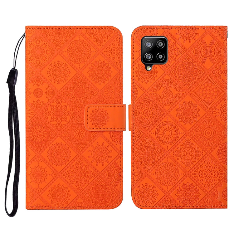 Ethnic Style Embossed Pattern Horizontal Flip Leather Case with Holder & Card Slots & Wallet & Lanyard, For Samsung Galaxy S21 FE, For Samsung Galaxy A52 5G / 4G, For Samsung Galaxy A72 5G / 4G, For Samsung Galaxy A22  4G, For Samsung Galaxy A22  5G���...