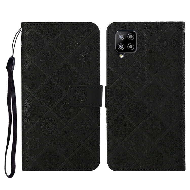 Ethnic Style Embossed Pattern Horizontal Flip Leather Case with Holder & Card Slots & Wallet & Lanyard, For Samsung Galaxy S21 FE, For Samsung Galaxy A52 5G / 4G, For Samsung Galaxy A72 5G / 4G, For Samsung Galaxy A22  4G, For Samsung Galaxy A22  5G���...