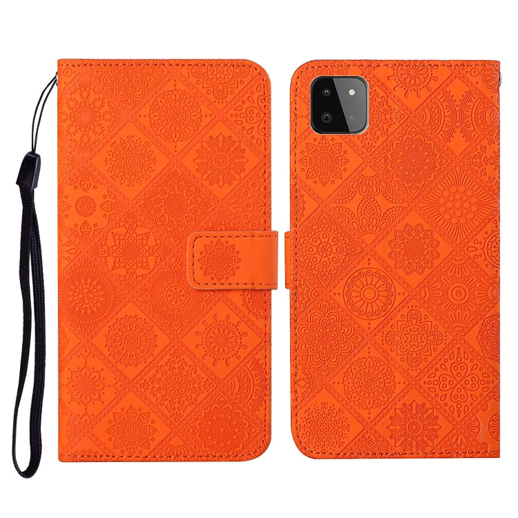 Ethnic Style Embossed Pattern Horizontal Flip Leather Case with Holder & Card Slots & Wallet & Lanyard, For Samsung Galaxy S21 FE, For Samsung Galaxy A52 5G / 4G, For Samsung Galaxy A72 5G / 4G, For Samsung Galaxy A22  4G, For Samsung Galaxy A22  5G���...