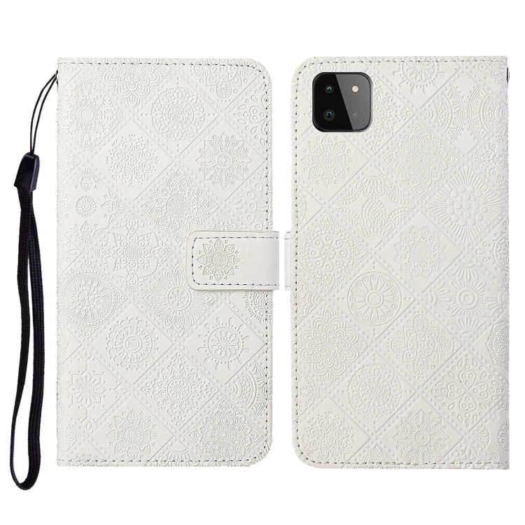 Ethnic Style Embossed Pattern Horizontal Flip Leather Case with Holder & Card Slots & Wallet & Lanyard, For Samsung Galaxy S21 FE, For Samsung Galaxy A52 5G / 4G, For Samsung Galaxy A72 5G / 4G, For Samsung Galaxy A22  4G, For Samsung Galaxy A22  5G���...