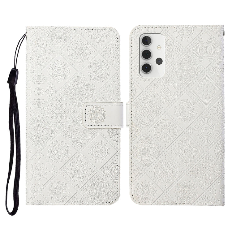Ethnic Style Embossed Pattern Horizontal Flip Leather Case with Holder & Card Slots & Wallet & Lanyard, For Samsung Galaxy S21 FE, For Samsung Galaxy A52 5G / 4G, For Samsung Galaxy A72 5G / 4G, For Samsung Galaxy A22  4G, For Samsung Galaxy A22  5G���...
