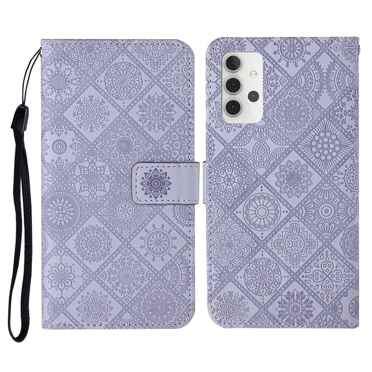 Ethnic Style Embossed Pattern Horizontal Flip Leather Case with Holder & Card Slots & Wallet & Lanyard, For Samsung Galaxy S21 FE, For Samsung Galaxy A52 5G / 4G, For Samsung Galaxy A72 5G / 4G, For Samsung Galaxy A22  4G, For Samsung Galaxy A22  5G���...