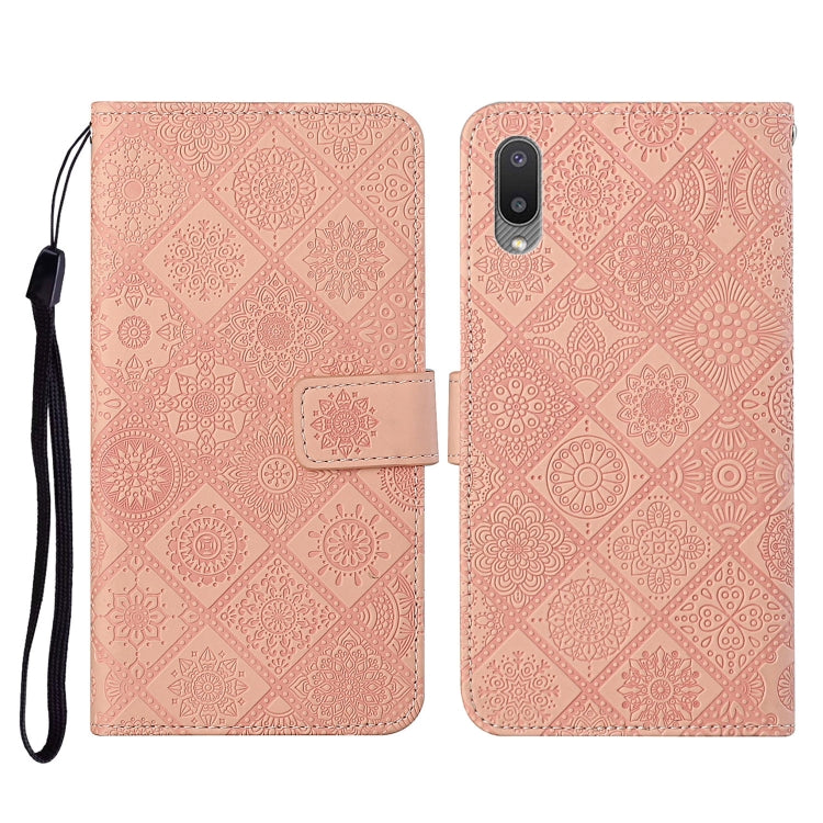 Ethnic Style Embossed Pattern Horizontal Flip Leather Case with Holder & Card Slots & Wallet & Lanyard, For Samsung Galaxy S21 FE, For Samsung Galaxy A52 5G / 4G, For Samsung Galaxy A72 5G / 4G, For Samsung Galaxy A22  4G, For Samsung Galaxy A22  5G���...