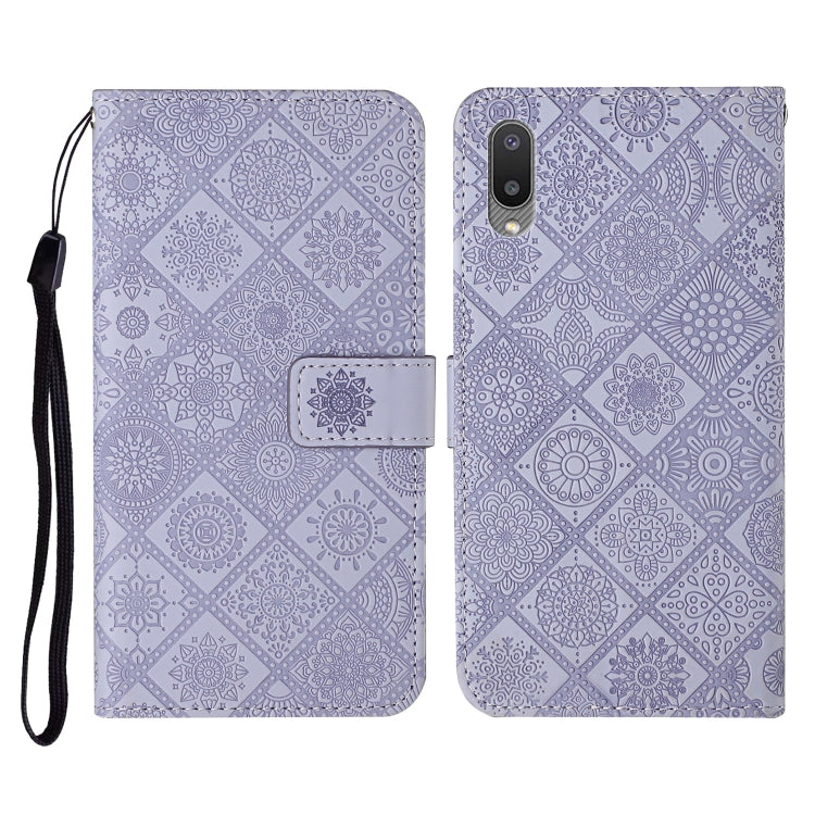 Ethnic Style Embossed Pattern Horizontal Flip Leather Case with Holder & Card Slots & Wallet & Lanyard, For Samsung Galaxy S21 FE, For Samsung Galaxy A52 5G / 4G, For Samsung Galaxy A72 5G / 4G, For Samsung Galaxy A22  4G, For Samsung Galaxy A22  5G���...