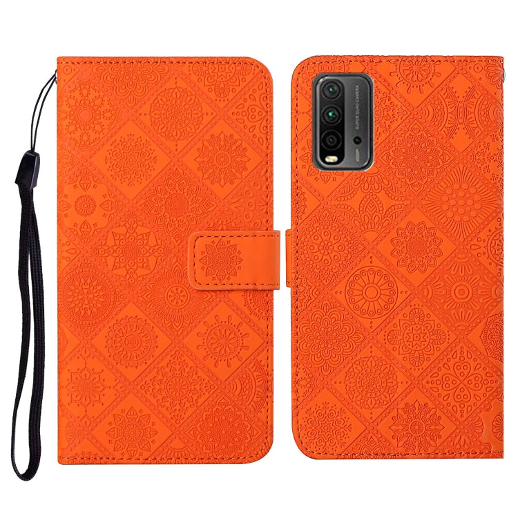 Ethnic Style Embossed Pattern Horizontal Flip Leather Case with Holder & Card Slots & Wallet & Lanyard, For Samsung Galaxy S21 FE, For Samsung Galaxy A52 5G / 4G, For Samsung Galaxy A72 5G / 4G, For Samsung Galaxy A22  4G, For Samsung Galaxy A22  5G���...