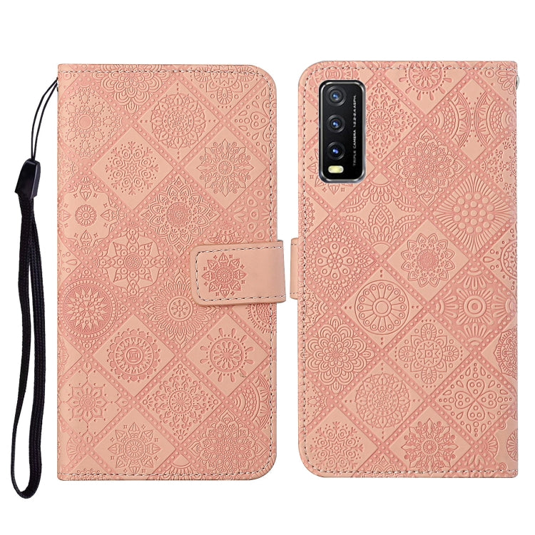 Ethnic Style Embossed Pattern Horizontal Flip Leather Case with Holder & Card Slots & Wallet & Lanyard, For Samsung Galaxy S21 FE, For Samsung Galaxy A52 5G / 4G, For Samsung Galaxy A72 5G / 4G, For Samsung Galaxy A22  4G, For Samsung Galaxy A22  5G���...