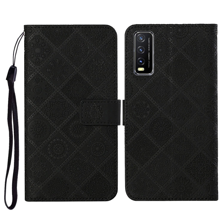 Ethnic Style Embossed Pattern Horizontal Flip Leather Case with Holder & Card Slots & Wallet & Lanyard, For Samsung Galaxy S21 FE, For Samsung Galaxy A52 5G / 4G, For Samsung Galaxy A72 5G / 4G, For Samsung Galaxy A22  4G, For Samsung Galaxy A22  5G���...