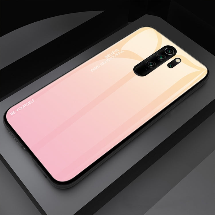 Gradient Color Glass Case, For Xiaomi Redmi Note 8 Pro, For Xiaomi Redmi Note 8, For iPhone 11 Pro, For iPhone 11 Pro Max, For iPhone 11