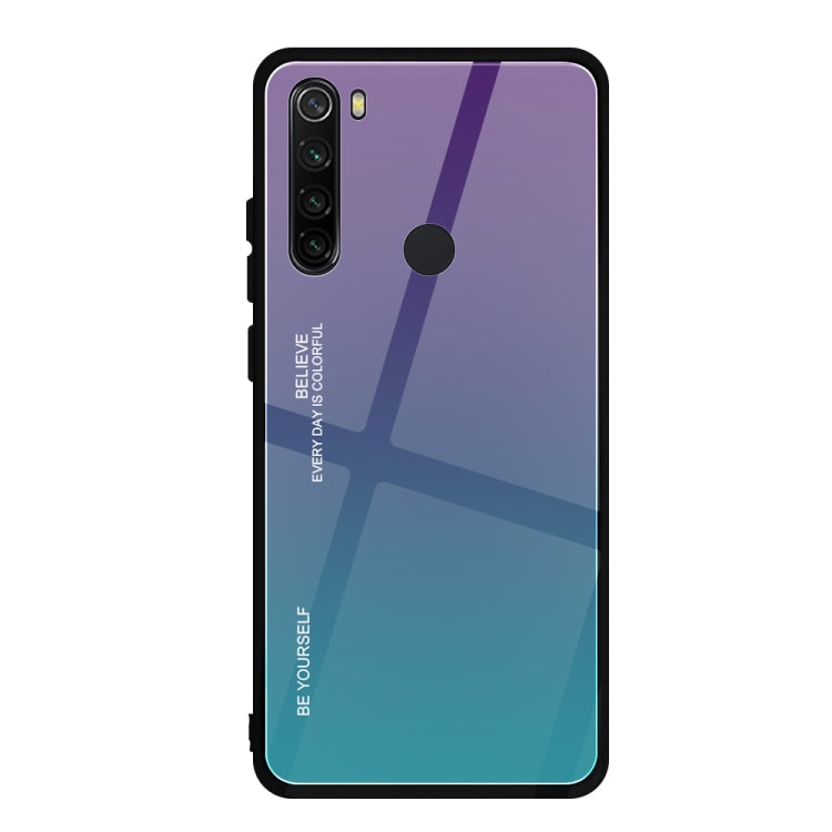 Gradient Color Glass Case, For Xiaomi Redmi Note 8 Pro, For Xiaomi Redmi Note 8, For iPhone 11 Pro, For iPhone 11 Pro Max, For iPhone 11