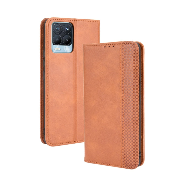 Magnetic Buckle Retro Crazy Horse Texture Horizontal Flip Leather Case with Holder & Card Slots & Photo Frame, For OPPO A54 5G / A74 5G / A93 5G, For OPPO A55 5G / A53s 5G, For OPPO A74 4G / F19 4G, For OPPO A94 5G / Reno5Z 5G / F19 Pro+ 5G������������...