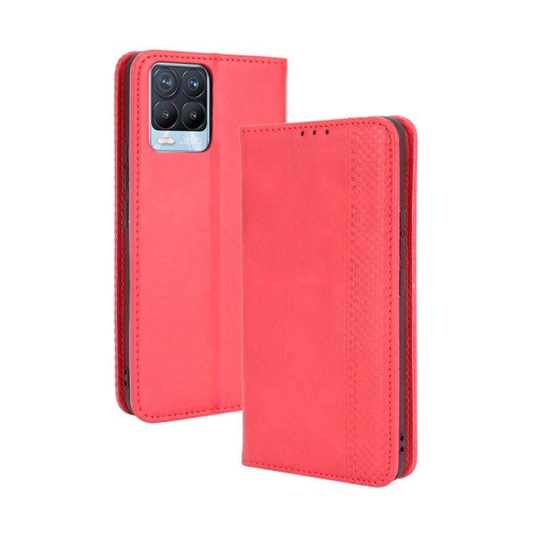 Magnetic Buckle Retro Crazy Horse Texture Horizontal Flip Leather Case with Holder & Card Slots & Photo Frame, For OPPO A54 5G / A74 5G / A93 5G, For OPPO A55 5G / A53s 5G, For OPPO A74 4G / F19 4G, For OPPO A94 5G / Reno5Z 5G / F19 Pro+ 5G������������...